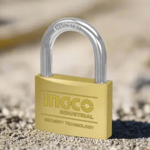 Heavy Duty Padlock — Solid Brass 60mm