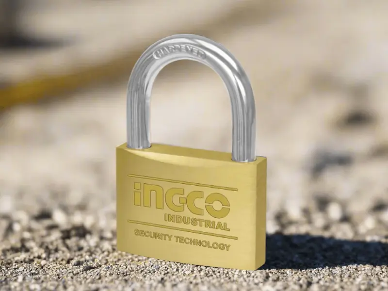 Heavy Duty Padlock — Solid Brass 60mm