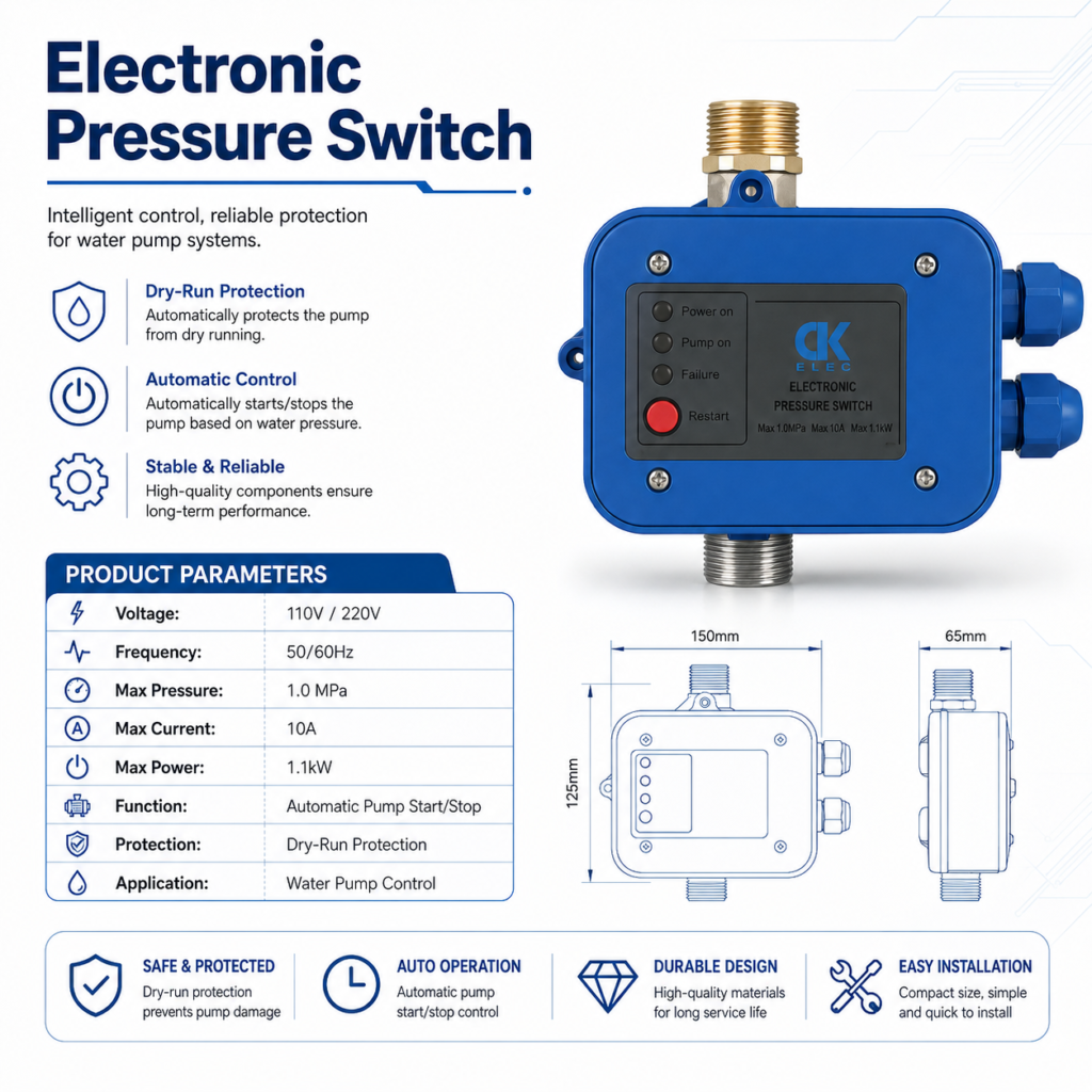 Electronic Pressure Switch specification