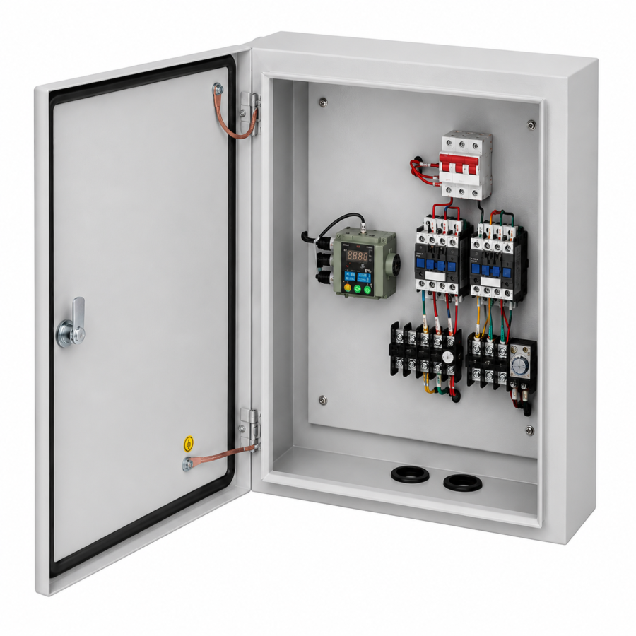 One Control Two Pumps Control Panel