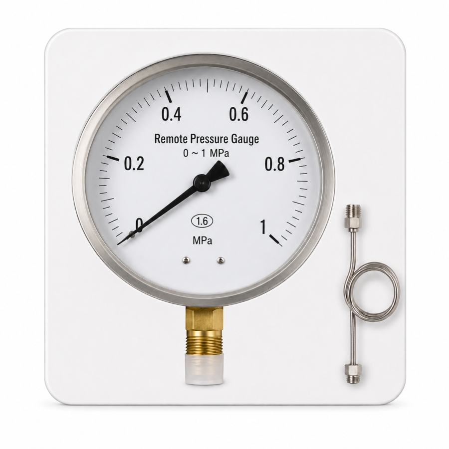 Remote Transmission Pressure Gauge