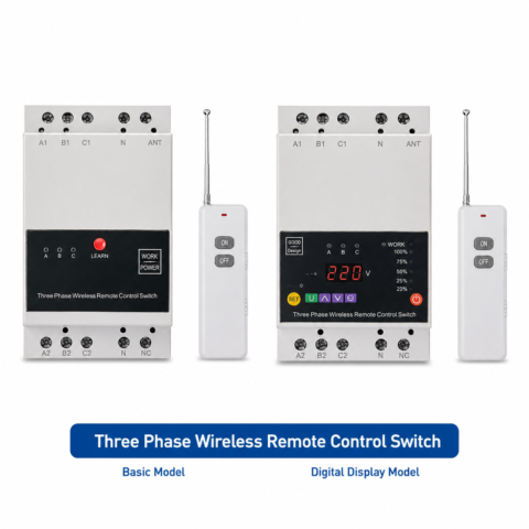 Three Phase Wireless Remote Control Switch